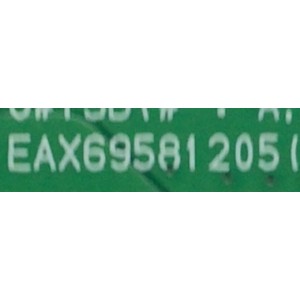 MAIN PARA SMART TV LG 4K / NUMERO DE PARTE  / EAX69581205 / 2IEBT000-01L6 / 66966507 / DISPLAY JE695R3HD87 / MODELO 70UQ8000AUB.BUSMLKR
